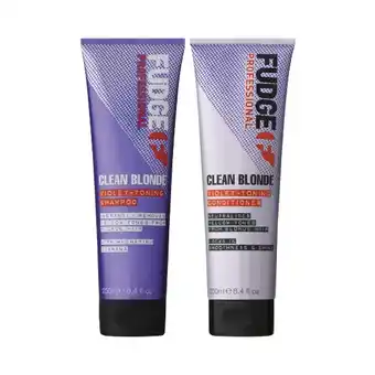Woolworths Fudge clean blonde shampoo or conditioner 250ml offer