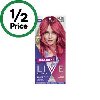 Woolworths Schwarzkopf live colour offer