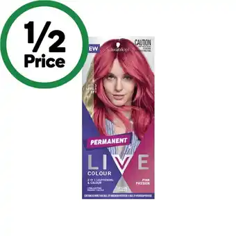 Schwarzkopf live colour