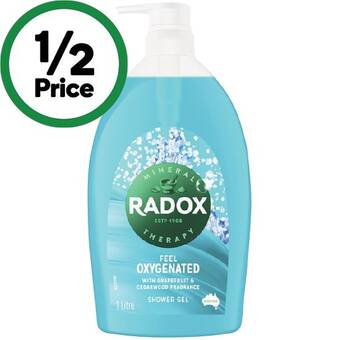 Woolworths Radox body wash 1 litre offer