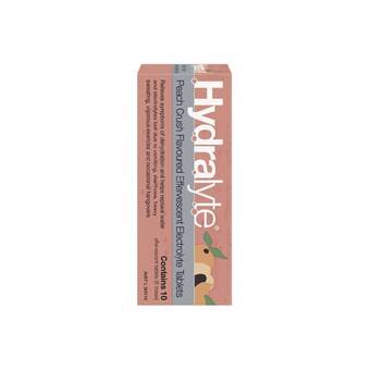 Woolworths Hydralyte effervescent peach crush 10 offer