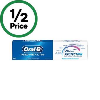 Woolworths Oral-b pro health toothpaste 200g offer
