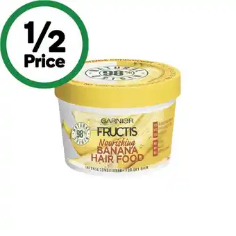 Woolworths Garnier fructis hair food 390ml offer