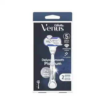 Woolworths Gillette venus deluxe smooth platinum razor offer