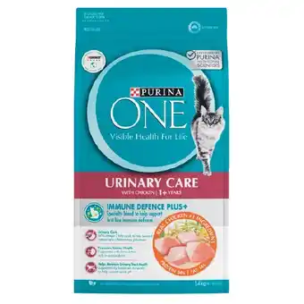 Woolworths Purina one dry cat food 1.4-1.5 kg offer