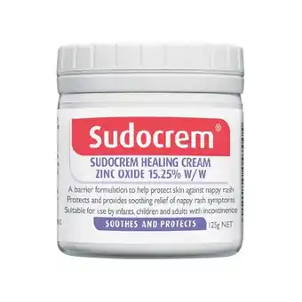 Woolworths Sudocrem healing cream 125g offer