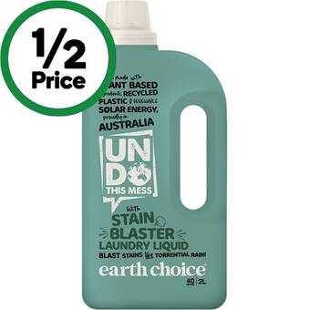 Woolworths Undo this mess laundry liquid 2 litre offer