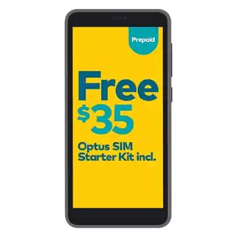 Woolworths Optus x start 3‡ offer