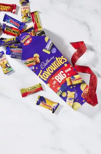 Coles Cadbury favourites big share 820g offer