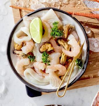 Coles Coles thawed seafood marinara mix offer