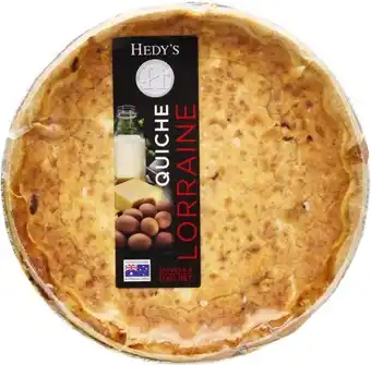 Coles Hedy's quiche 1.1kg offer