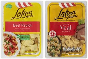 Coles Latina filled pasta 625g offer