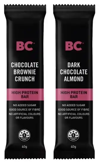Coles Bar counter snacks high protein bars 40g offer