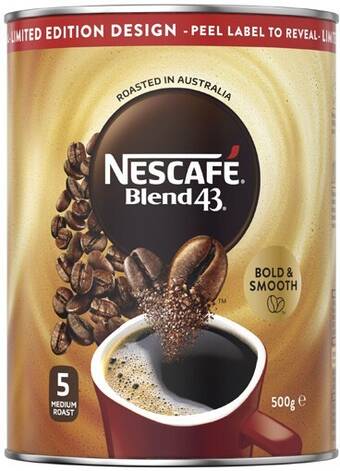 Coles Nescafé blend 43 500g offer