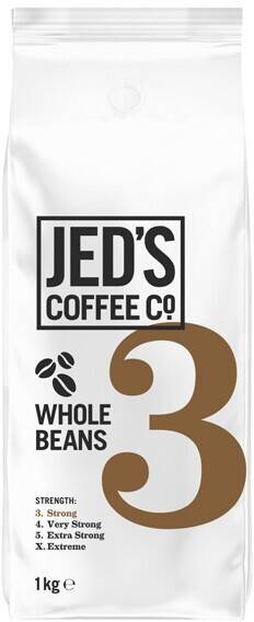 Coles Jed's coffee beans 1kg offer