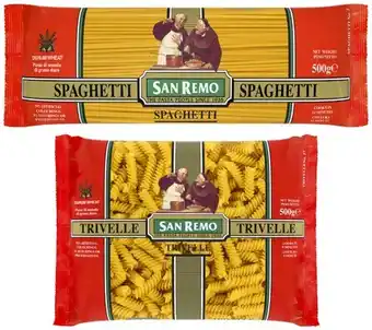 Coles San remo pasta 500g offer