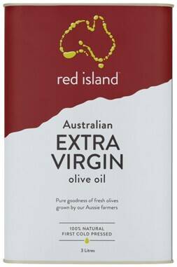 Coles Red island extra virgin olive oil 3 litre offer