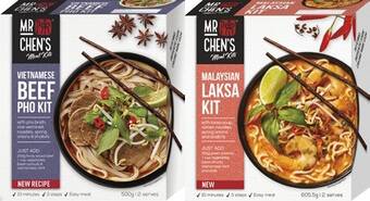 Coles Mr chen's meal kit 500g-605g offer