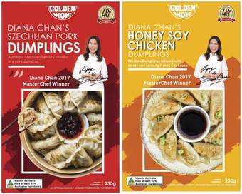 Coles Golden wok szechuan pork dumpling 230g offer