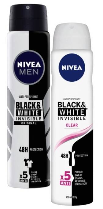 Coles Nivea antiperspirant aerosol deodorant 250ml offer