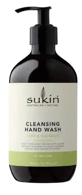 Sukin hand wash pump 500ml
