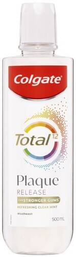 Coles Colgate total mouthwash refreshing clear mint 500ml offer