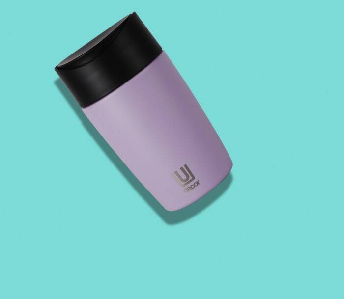 Decor double wall reusable travel mug 400ml offer at Coles