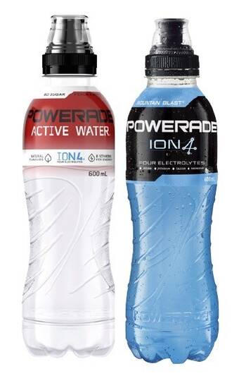 Coles Powerade sports drink or active water 600ml offer