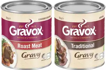 Coles Gravox gravy canister 120g-140g offer