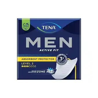 Tena men active fit absorbent protector level 2 10 pack