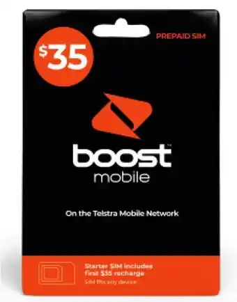 Coles Boost $35 sim pack offer