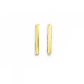 Prouds 9ct gold bar stud earrings offer