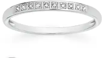 Prouds 9ct white gold diamond ring offer