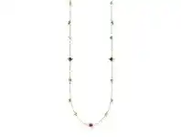 Bevilles Jewellery Thomas Sabo Necklace Colourful Stones, Gold offer