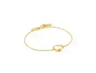 Bevilles Jewellery Ania Haie Luxe Curve Bracelet - Gold offer