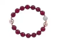 Bevilles Jewellery Bronzallure Gemstone Bead Bracelet offer