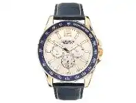 Bevilles Jewellery Sekonda Men's Blue Leather Strap Watch SK1832 offer