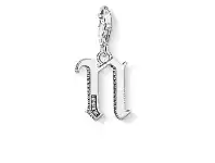 Bevilles Jewellery Thomas Sabo Charm Pendant "Letter N Silver" offer