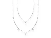 Bevilles Jewellery Thomas Sabo Necklace White Stones offer