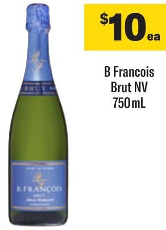 Coles B Francois Brut NV 750 mL offer