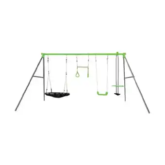 Lifespan kids lynx 4 station swing set