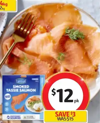 Coles Tassal Smoked Salmon 150g offer