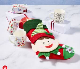 Coles Premium Christmas Stocking offer