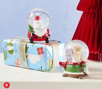 Coles Glass Snow Globe offer
