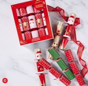 Coles Festive Crackers 10 Pack offer