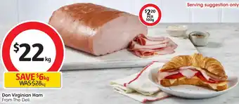 Coles Don Virginian Ham offer