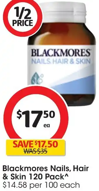 Blackmores Nails, Hair & Skin 120 Pack