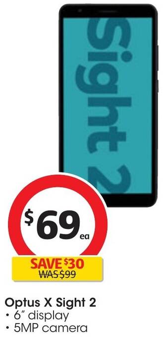 Coles Optus X Sight 2 offer