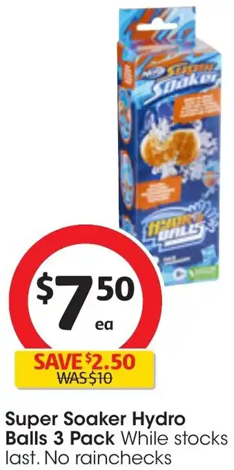Super Soaker Hydro Balls 3 Pack