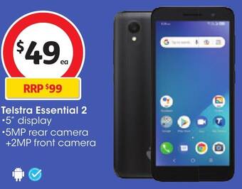 Coles Telstra Essential 2 offer